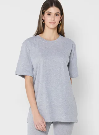 Oversized Round Neck T-Shirt