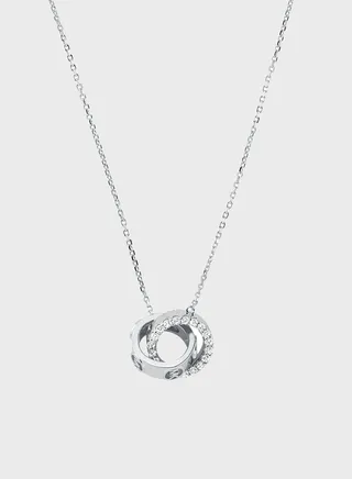 Dual Rings Necklace