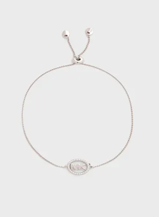Logo Beaded Bracelet