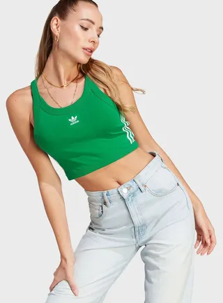 Adicolor Classics 3-Stripes Short Tank Top