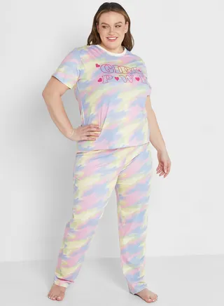 All Over Printed Pyjama Set