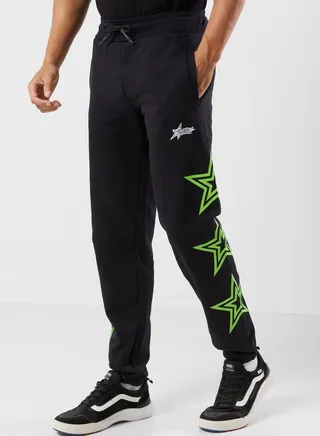 Start Printed Logo Pants