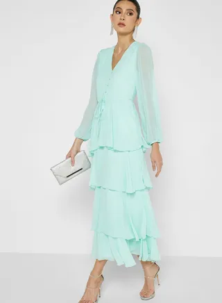 Layered A-Line Dress