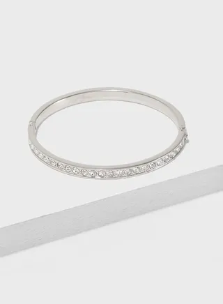 Clemara Hinge Crystal Bracelet