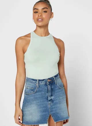 Halter Neck Tank Top