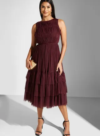 Layered Skater Dress