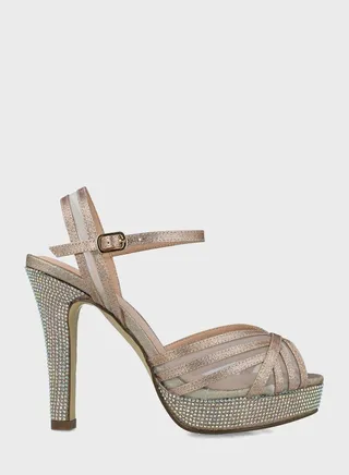 Ankle Strap Heel Sandals