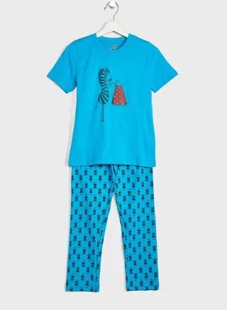 Girls T-Shirts & Pyjama Nightwear Set