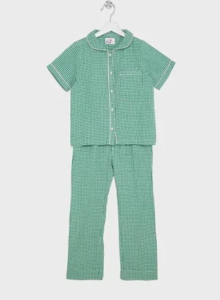 Girls Printed Long Sleeve Pyjama Set