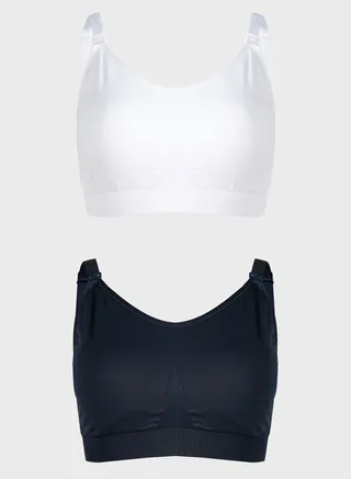 2 Pack Seamless Full Cup Nursing Bras