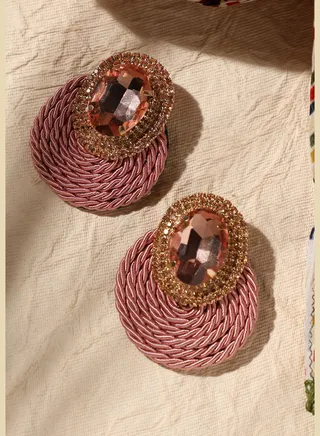 Gold Plated Designer Party Drop Earring For Women