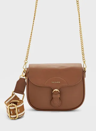 Esia Webbing Saddle Cross Body Bag