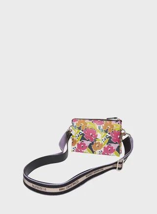 Mowana Printed Webbing Crossbody Bag
