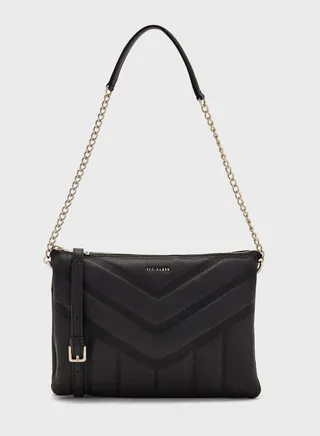 Ayahla Puffer Quilted Crossbody Bag