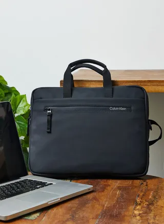 Rubberized Slim Convertible Laptop Bag