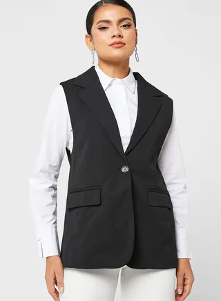Classic Vest Style Blazer