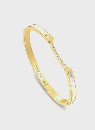 Monogram Detail Bangle