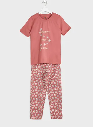 Printed Pyjama Set