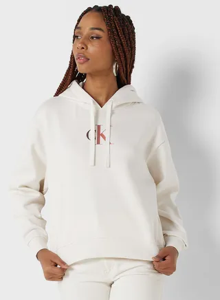 Logo Knitted Hoodie