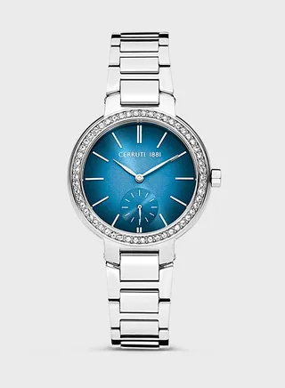 Steel Strap Analog Watch