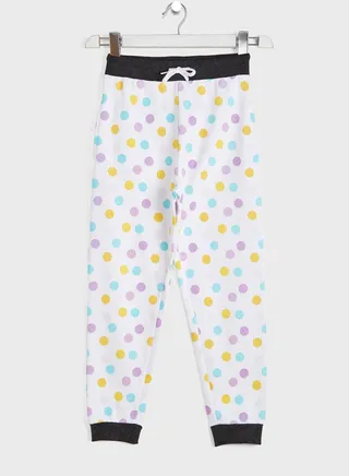 All Over Print Drawstring Joggers