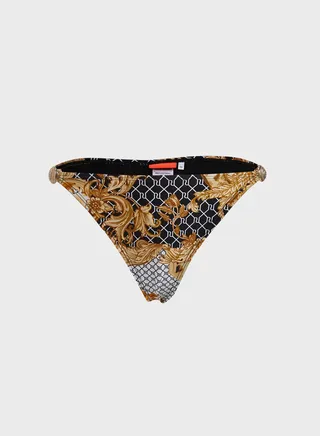 High Leg Belted Bikini Bottom