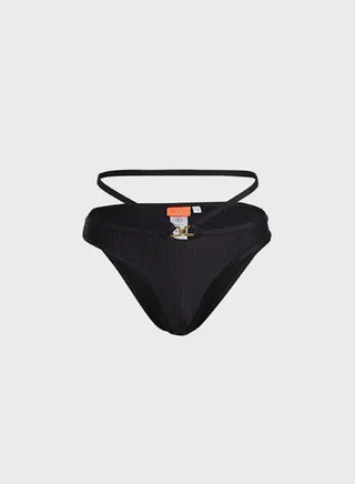 Trim Front Strappy Brief