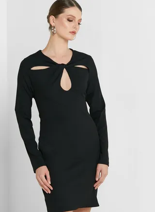 Extreme Cut Out Mini Dress