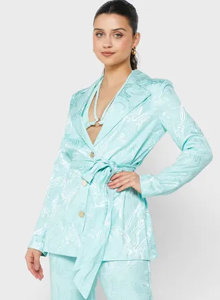 Tie Detail Blazer