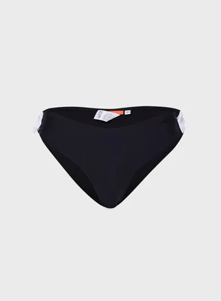 Ruched High Leg Brief