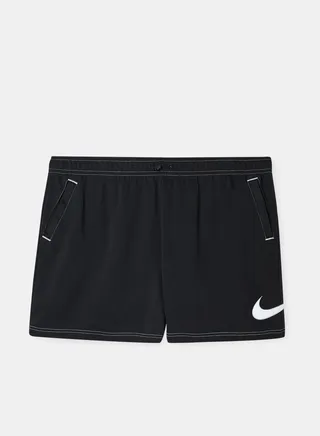 Plus Size NSW Swoosh Fleece Hi-Rise Shorts