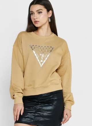 Crew Neck Logo Sweatshirt