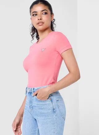 Crew Neck Logo T-Shirt
