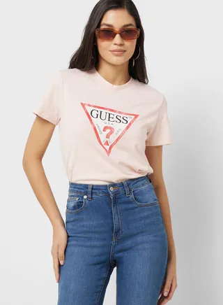 Crew Neck Logo T-Shirt