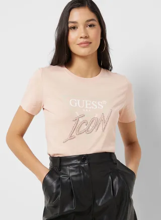 Graphic Crew Neck T-Shirt