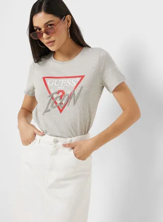 Graphic Crew Neck T-Shirt