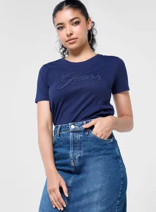 Crew Neck Logo T-Shirt
