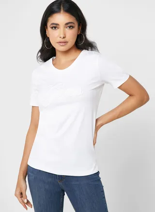 Crew Neck Logo T-Shirt