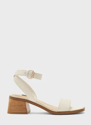 Ankle Strap Low Heel Sandals