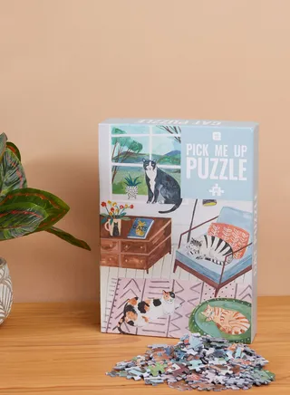 Pick Me Up Cat Jigsaw Puzzle 500Pcs