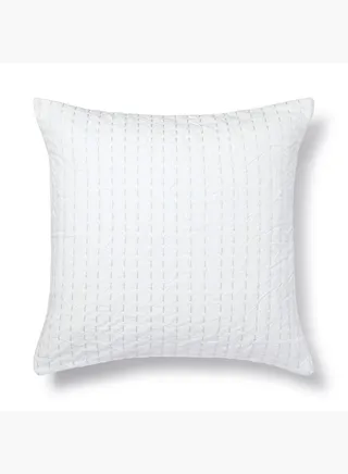 Indian Cotton Stitch Cushion Cover , W 43 x L 63 cm