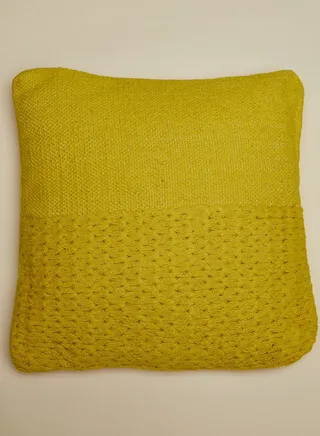 Turfted Cushion With Insert 16X16"