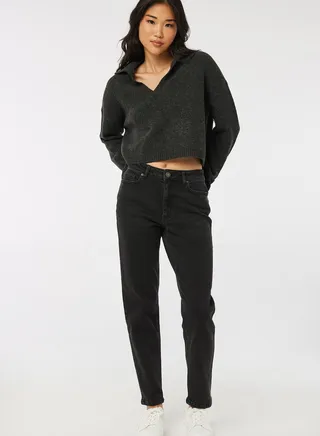 High Waist Mom Jeans