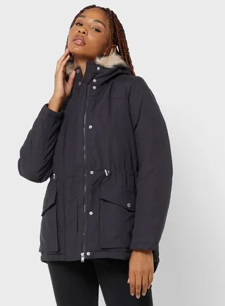 Fur Hooded Jacket