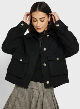 Pocket Detail Jacket