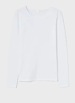 Round Neck Knitted Top