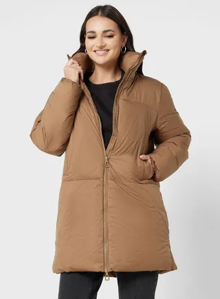 High Neck Puffer Jacket