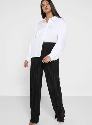Textured Pants