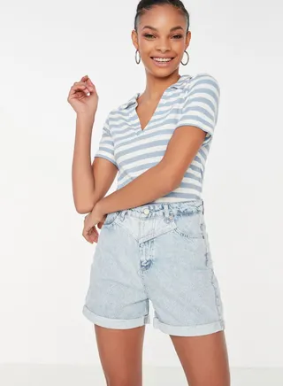 Denim Mini Shorts
