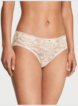 Lace-Front Hiphugger Panty